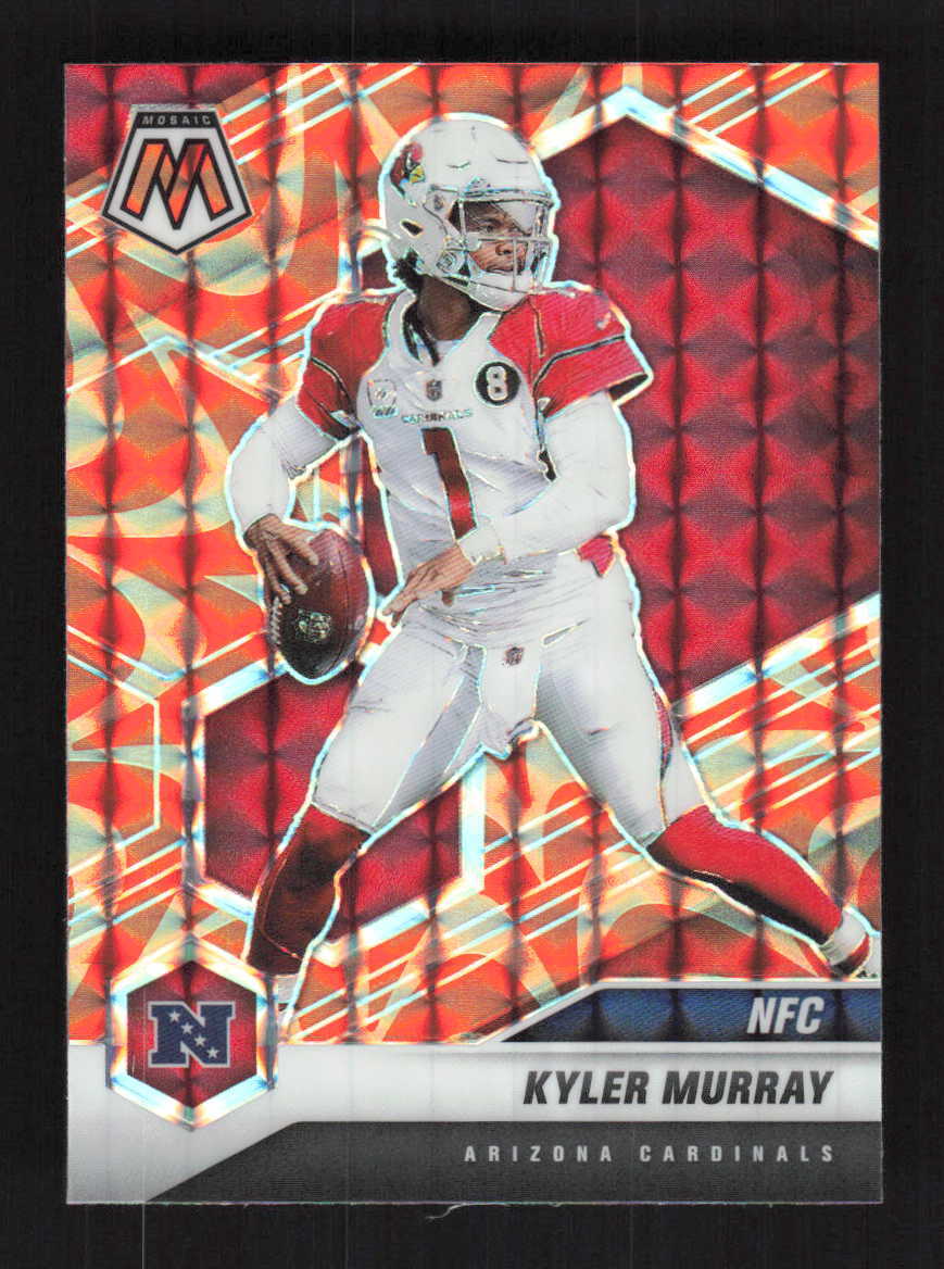 Kyler Murray 2021 Panini Mosaic Prizm Reactive Orange Arizona