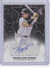 2025 Topps Baseball Baseball Stars Autograph Tsung-Che Cheng #BSAU-TC /10 RC