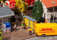 Faller 180281 - 1/87 / H0 2 Packstationen Dhl - Neu