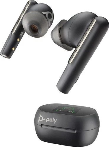 Poly Voyager Free 60+ UC, Microsoft Teams, In-Ear-Headset, USB-C BT700 – Schwarz