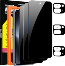 3 Pack Privacy Screen Protector for Google Pixel 10 Pro Fold Tempered Glass with