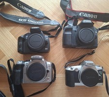 LOT APPAREILS PHOTO REFLEX CANON - EOS 300D - EOS 350D -  EOS 40D -  EOS 500n