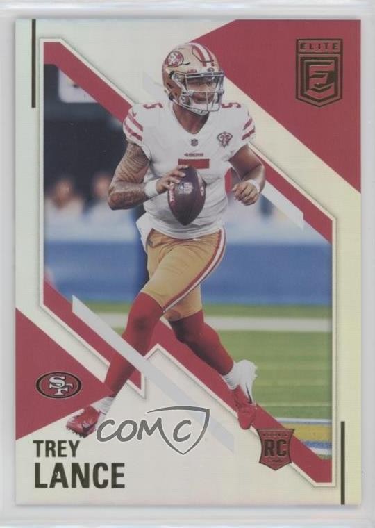 2021 Panini Chronicles Elite Update Trey Lance #178 0wp8