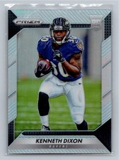 2016 Prizm Silver Prizm Kenneth Dixon 242