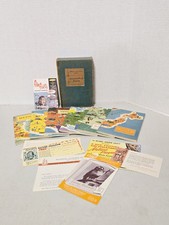 American Geographical Society Around the World Program 1950s Boxed Set 6 Books 