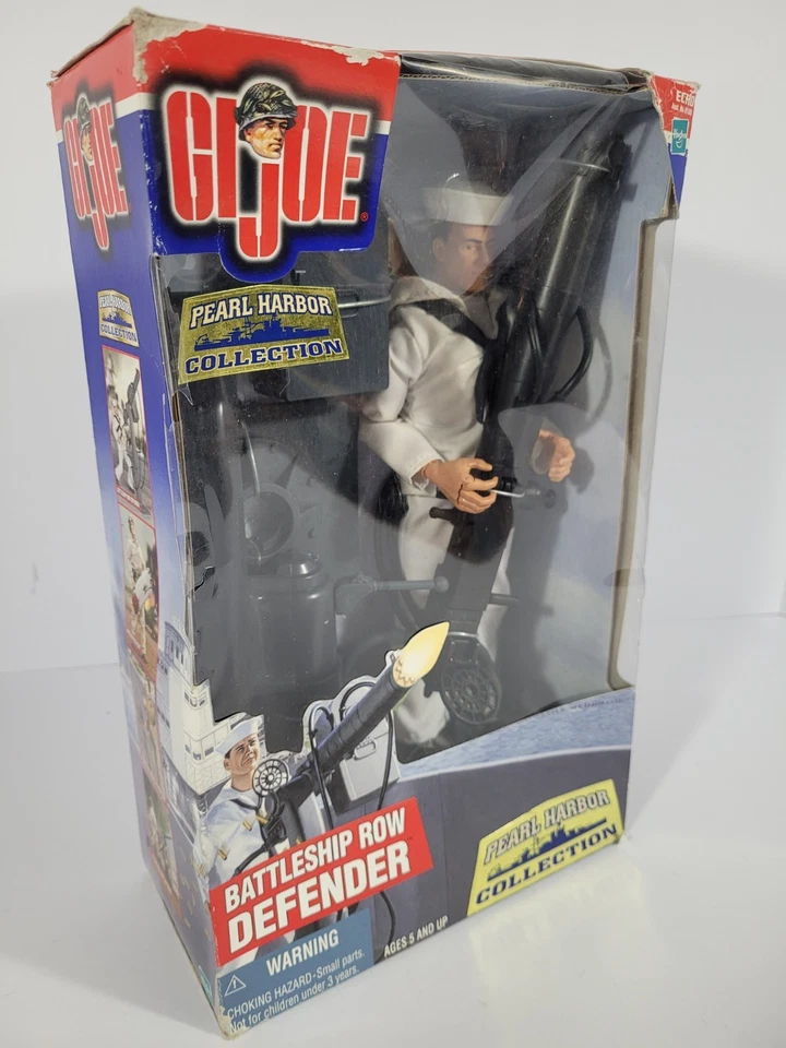 2000 GI JOE Battleship Row Defender 12" Action Figure PEARL HARBOR New In Box! - Image 2 of 4