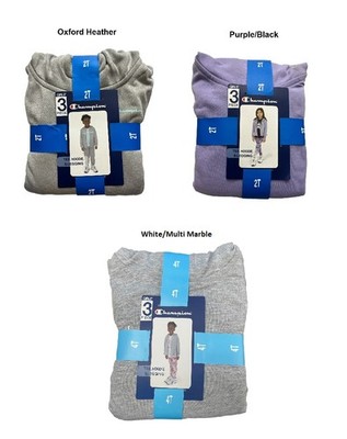 Champion Girl's Heavyweight 3 Piece Tee, Hoodie & Legging Set