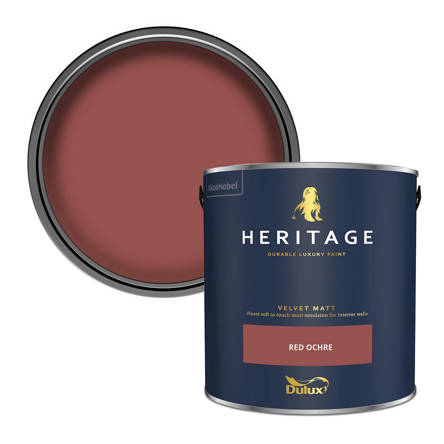 DULUX TRADE HERITAGE TESTER RED OCHRE 125ML