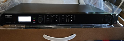 Shure ULXD4D-H50 Dual Channel Digital Wireless Receiver 534-598 MHZ - Open Box