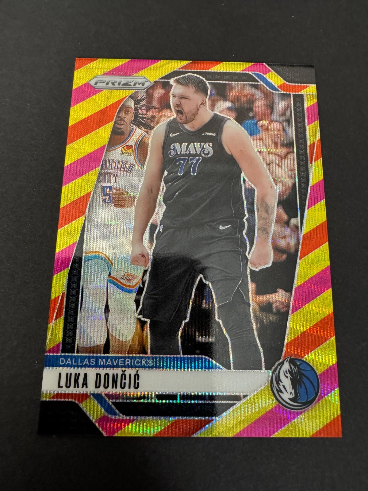 Luka Doncic 2024-25 Panini Prizm Multi Wave Prizm /88 #89