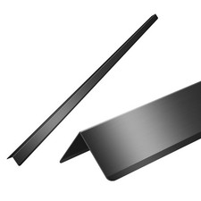 Black Stainless Steel Wall Corner Guard 2 x 2 x 48 inch 6 Pcs,304 Steel Corne...