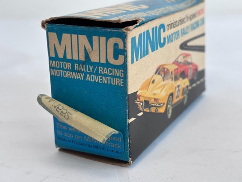 Jaguar Police Car with Original Box Minic Motorways Slot Car UNTESTED - C37 P915 - Picture 14 of 18