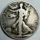 1920 - Walking Liberty Half Dollar - Exact Coin Imaged #WL15