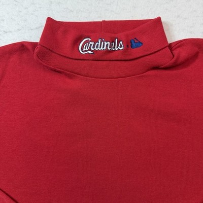 St. Louis Cardinals Mock Neck Turtleneck Majestic Athletic MLB