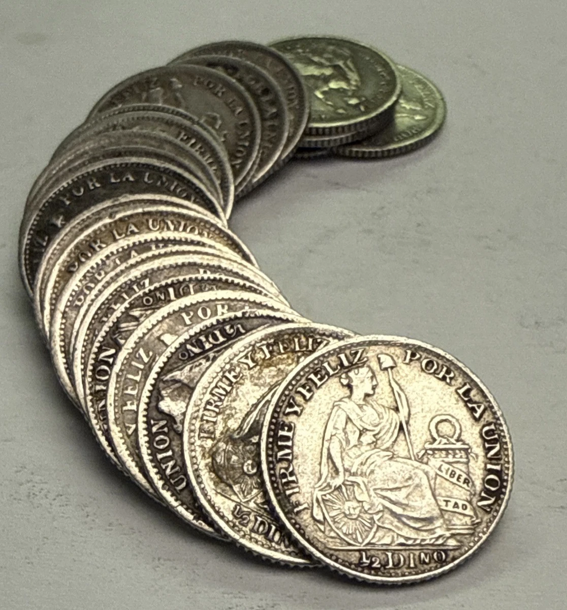 未经认证银1903 年秘鲁硬币| eBay