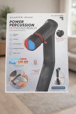 Sharper Image Power Percussion Hot  Cold Reach Percussion Massager NEW