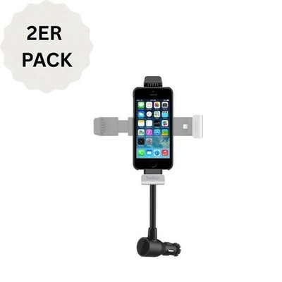 Belkin Smartphone Halterung Auto mit Ladeadapter für iPhone 2ER PACK