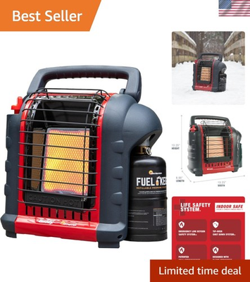 #ad Mr Heater 9000 BTU Portable Propane Heater Efficient Indoor amp; Outdoor Comfort $143.99