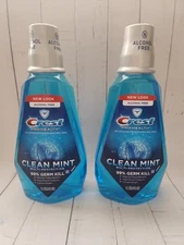 (Pack of 2) Crest Pro-Health Multi-Protection Clean Mint Oral Rinse, 33.8 fl oz
