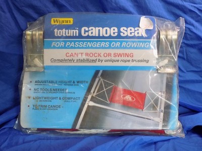 Wynn Totum Canoe Seat for Passengers or Rowing No Tools Needed NEW