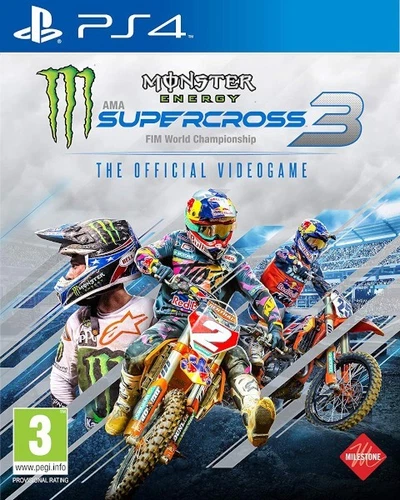 MONSTER ENERGY SUPERCROSS: THE OFFICIAL VIDEOGAME 3 Juego para Consola Sony PS4