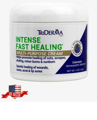 Intense Fast Healing Cream - 4 Oz for Rapid Relief from Skin Irritations