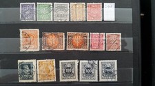 Cc111 Pologne 15 timbres usagés à étudier