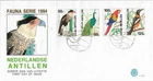 1994 NETHERLANDS ANTILLES BIRDS ON SUPERB FDC