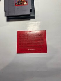 Heavy Barrel (Nintendo NES) Cartridge w/ Manual and dust cover, Tested & Working