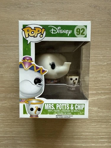 Funko Pop! Vinyl: Mrs. Potts Chip #92 Disney's Beauty and the Beast Figure
