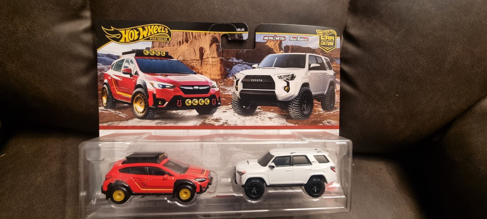 HOT WHEELS PREMIUM REAL RIDERS CAR CULTURE SUBARU CROSSTREK TOYOTA 4RUNNER NEW