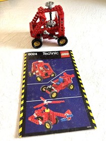 Lego  Technic 8024 Buggy and 8025 Technic night chopper, one box, both manuals