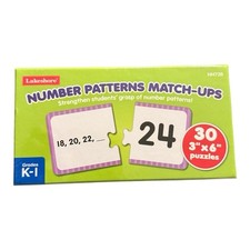 Lakeshore Number Patterns Match-Ups Puzzles Grades K-1