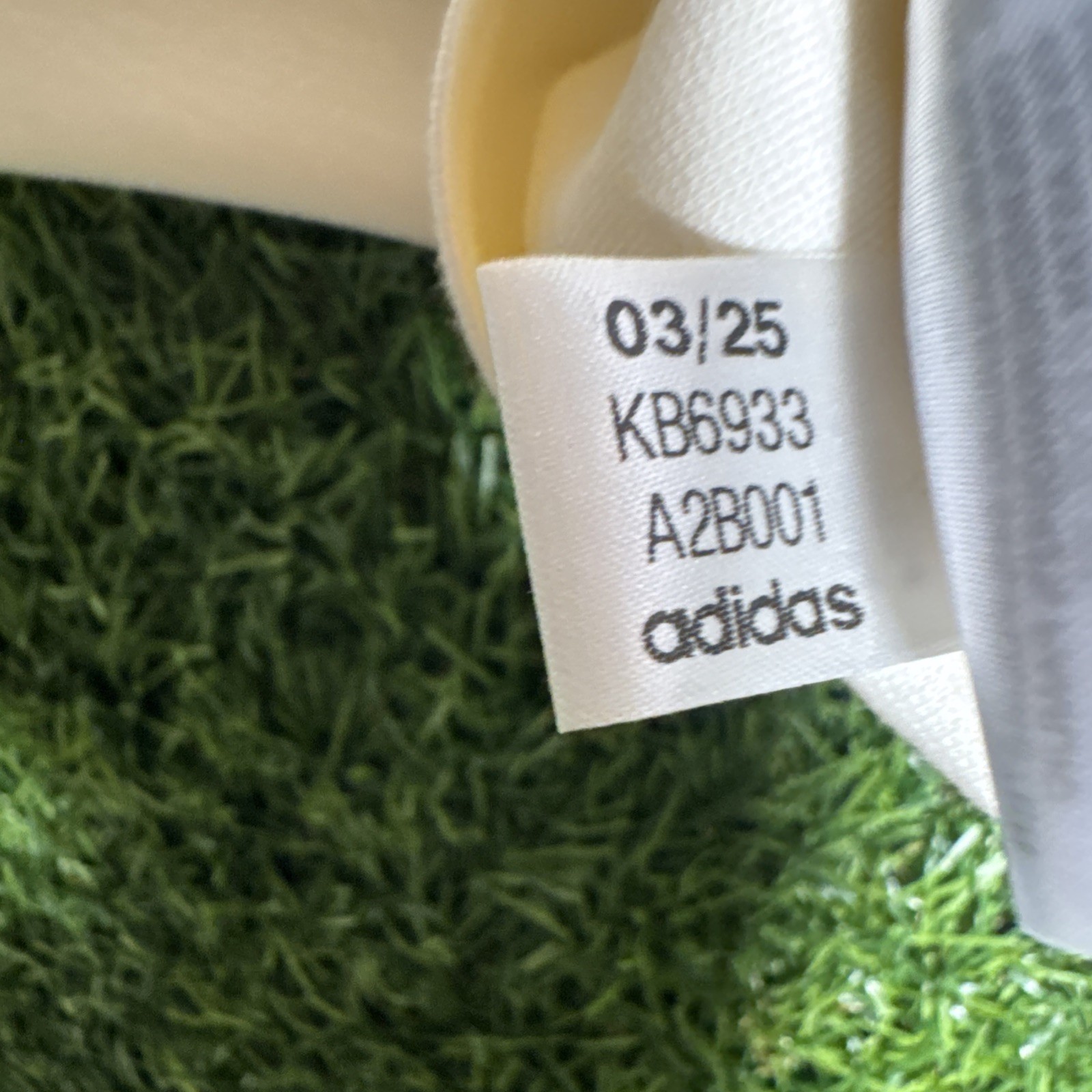 Adidas X  Fear Of God Athletics Tee Cream White KB6933 Mens Medium Oversized thumbnail 7