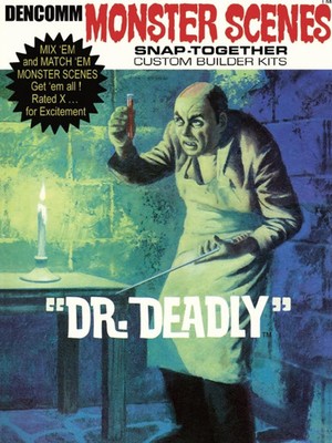 DOCTOR DEADLY D631 DENCOMM 1:13  MONSTER SCENES 1, 55TH ANNIVERSARY LIMITED ED