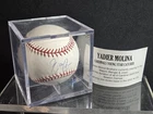 St. Louis Cardinals - Yadier Molina Autographed Encased Baseball ?