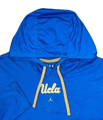 UCLA Bruins Off-Field Jordan Air Light Hoodie Jacket Blue Small