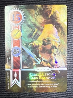 NM Foil Cirilla Fiona Elen Riannon - Monster Faction Gwent 2025 CD Projekt S.A.