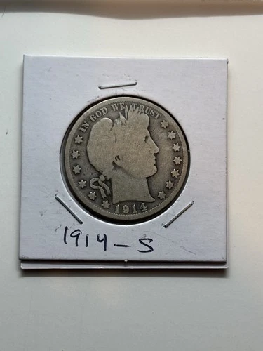 1914 Barber Silver Half