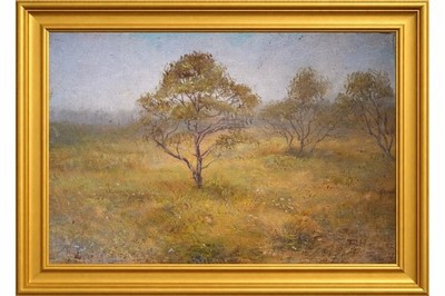 Orig Landscape Painting from Nantucket , signed by Robert Head 9x12