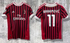 2011 AC MIlan Retro Soccer Home Kit - Ibrahimovic Clearance Sale