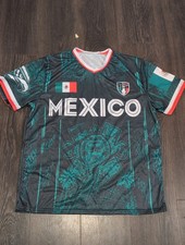 Mexico Soccer Short Sleeve Jersey Men, Size XL Green, White & Red NWOT