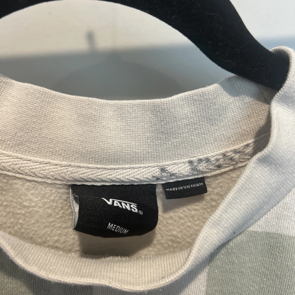 Sudadera Vans verde a cuadros mediana Foto 4 de 4