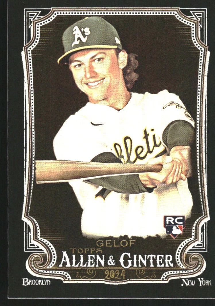 2024 Topps Allen and Ginter X #82 Zack Gelof RC