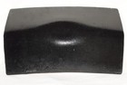 Murano Vetro Artistico Fused Art Glass Tray Dish Signed Red Gold Black — photo 4