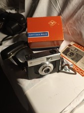 Agfa ISOMAT-RAPID C Kamera mit Original Ledertasche + Tragriemen