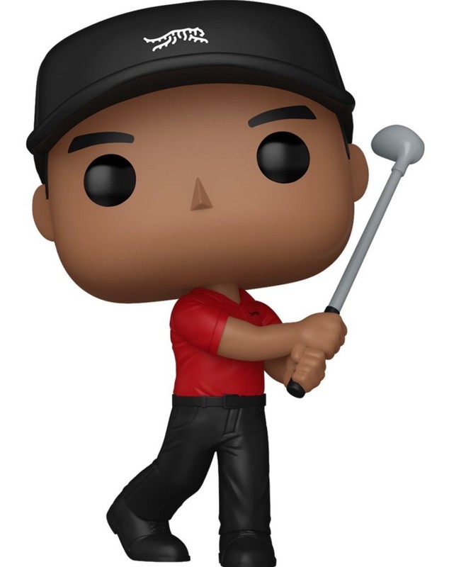 Tiger Woods Swing Funko Pop! Golf Sun Day Red - Vinyl Figure #05 In Stock