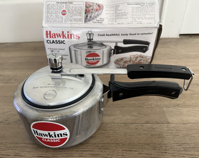 Hawkins Aluminium 2 Litre Classic Pressure Cooker Small 2.1 Quart