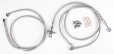 Streamline 3-Line Front Brake Line Kit Standard Clear BAN-F