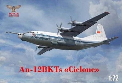 1/72 Sova-M An-12BKTs Cyclone research aircraft - PREORDER